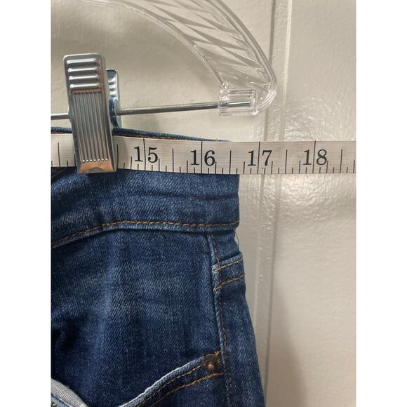 Lucky Brand Lola Womans Dark Denim Straight Ankle Jeans Size 10 - Picture 5 of 6